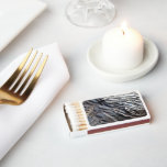 Wild Turkey Feathers II Abstract Nature Design Matchboxes
