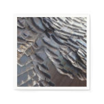Wild Turkey Feathers II Abstract Nature Design Napkins