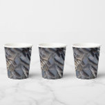 Wild Turkey Feathers II Abstract Nature Design Paper Cups