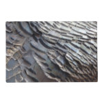 Wild Turkey Feathers II Abstract Nature Design Placemat