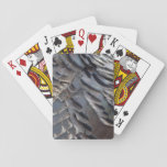 Wild Turkey Feathers II Abstract Nature Design Playing Cards