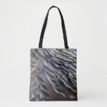 Wild Turkey Feathers II Abstract Nature Design Tote Bag