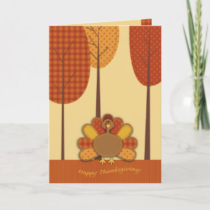 Wild Turkey Forest Card