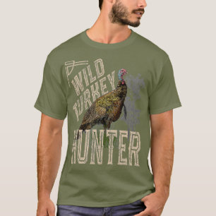 Wild Turkey Hunter Vintage Look T-Shirt