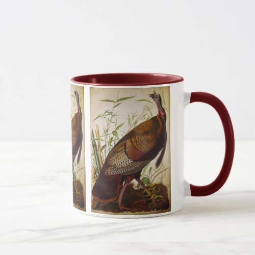 Wild Turkey John James Audubon Mug