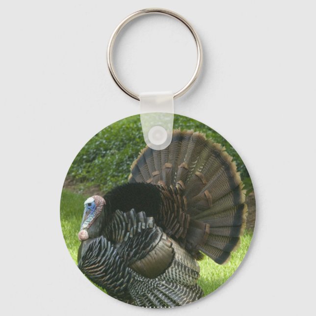 Wild Turkey Keychain (Front)