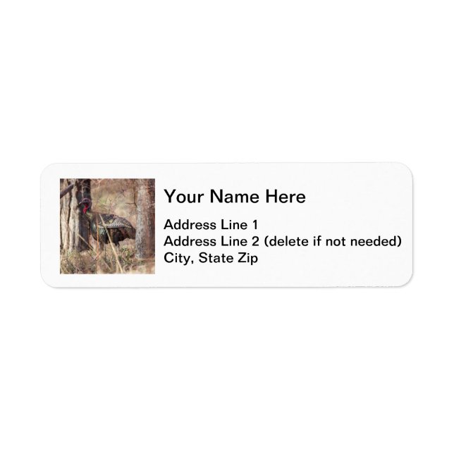 Wild Turkey Label (Front)