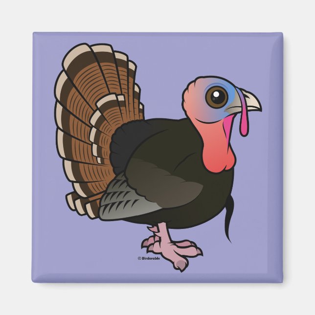 Wild Turkey Magnet (Front)