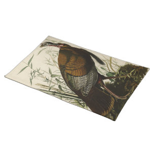 Wild Turkey (Male) from Audubon's Birds of America Cloth Placemat