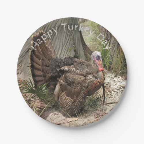 Wild Turkey Paper Plates