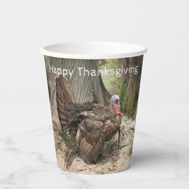 Wild Turkey Party Paper Cups (Front)