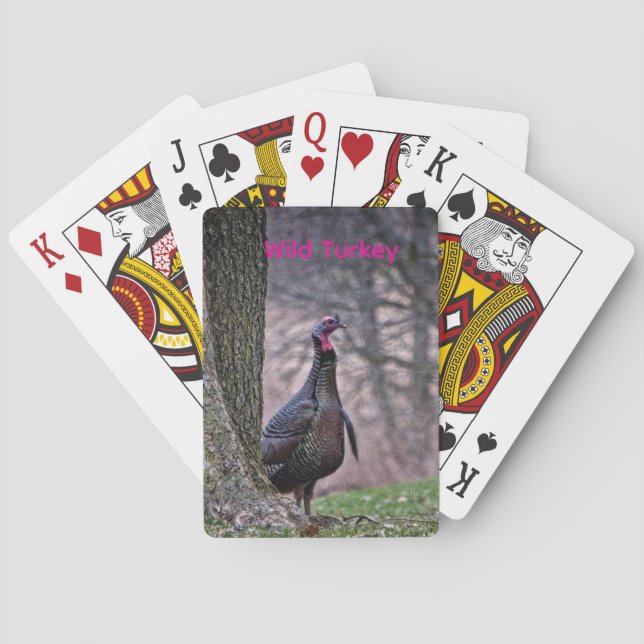 Wild Turkey Poker Cards (Back)