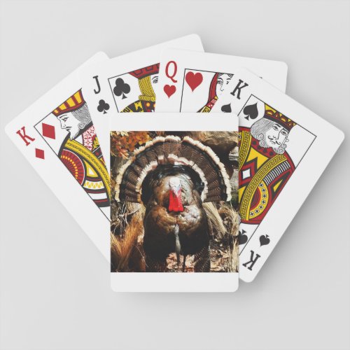 Wild Turkey Poker Cards