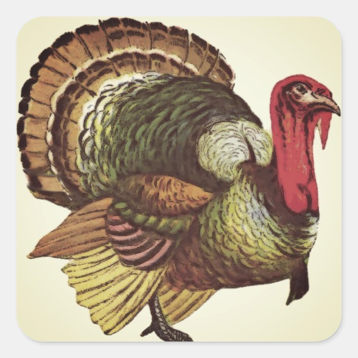 Wild Turkey Sticker | Zazzle.com