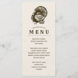Wild Turkey | Thanksgiving Customized Dinner Menu