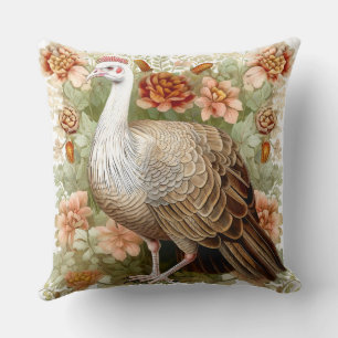 Wild Turkey Throw Pillow