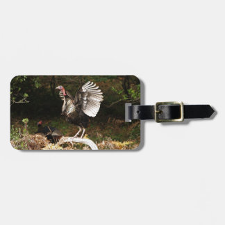 Wild Turkeys Luggage Tag