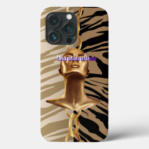 Wild Unapologetic Chic Luxurious Bday Gift Girly iPhone 13 Pro Case