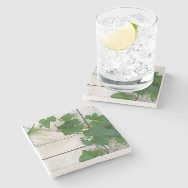 Wild Vine Stone Coaster (Side)