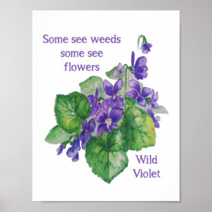 See A Weed Art Wall Decor Zazzle