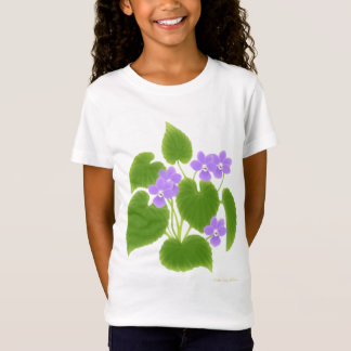 Wild Violets Girls Baby Doll T-Shirt