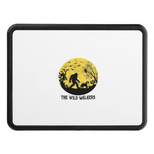 Wild Walkers Bigfoot Walking Bernese Halloween Hau Hitch Cover