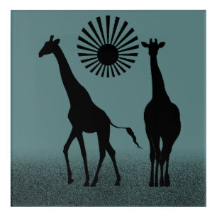 Wild wall decor Acrylic Art