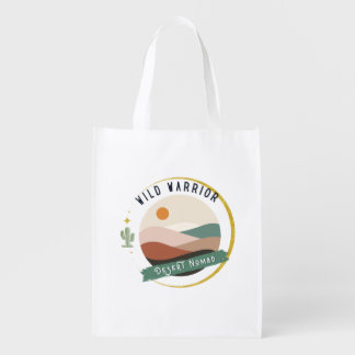 Wild Warrior Desert Nomad Grocery Bag