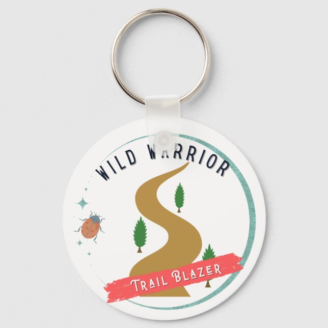 Wild Warrior Trail Blazer Keychain (Front)