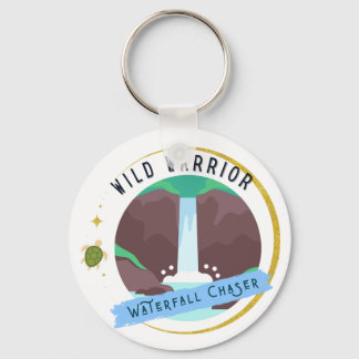 Wild Warrior Waterfall Chaser Keychain