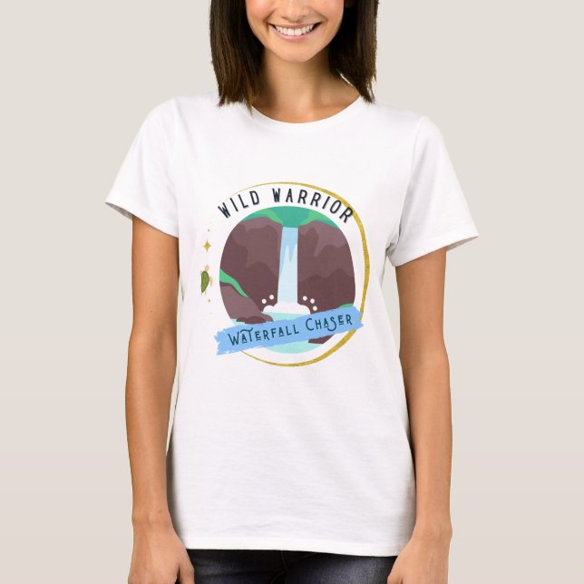 Wild Warrior Waterfall Chaser T-Shirt (Front)