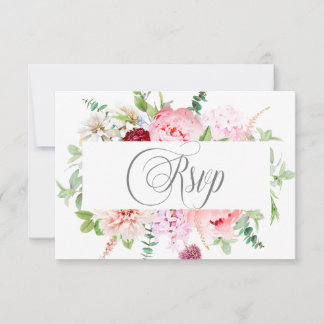 Wild Watercolor Garden | RSVP Card