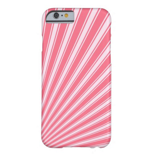 Wild watermelon Funky Sun Rays Background Barely There iPhone 6 Case