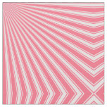 Wild watermelon Funky Sun Rays Background Fabric