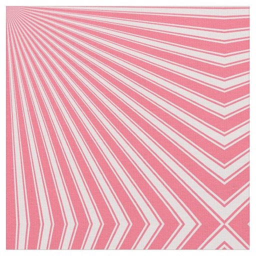 Wild watermelon Funky Sun Rays Background Fabric