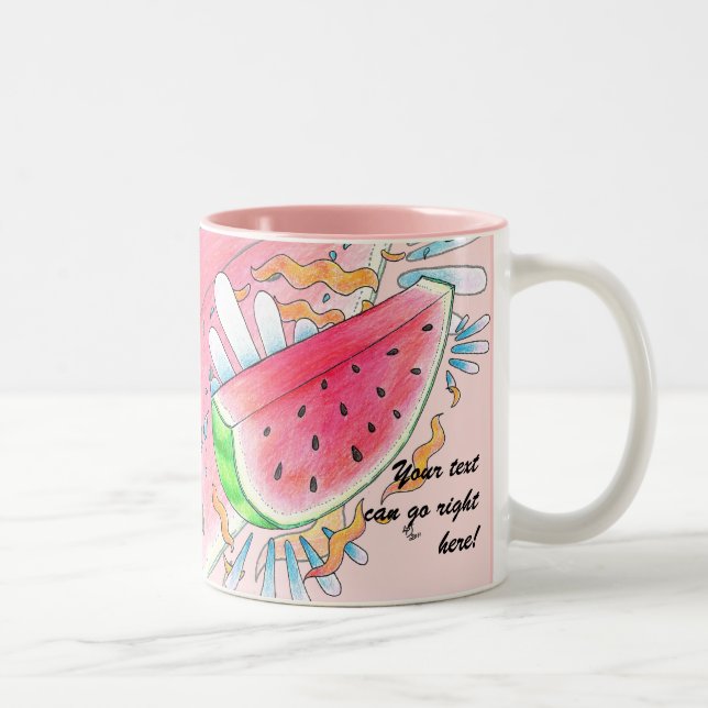 Wild Watermelon Mug (Right)