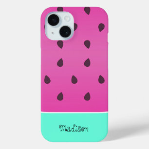 Wild Watermelon Slice Personalized iPhone Case