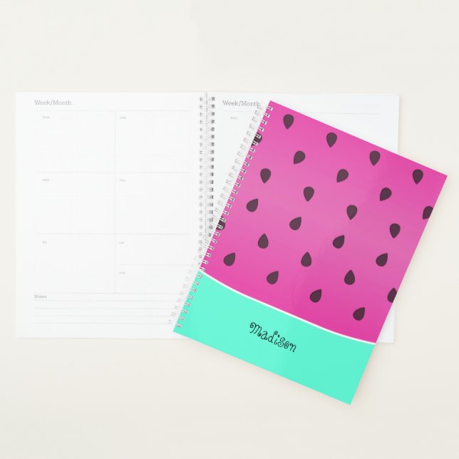 Wild Watermelon Slice | Personalized Planner (Display)