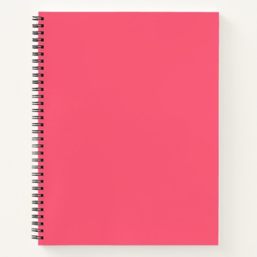 Wild Watermelon Solid Color Notebook
