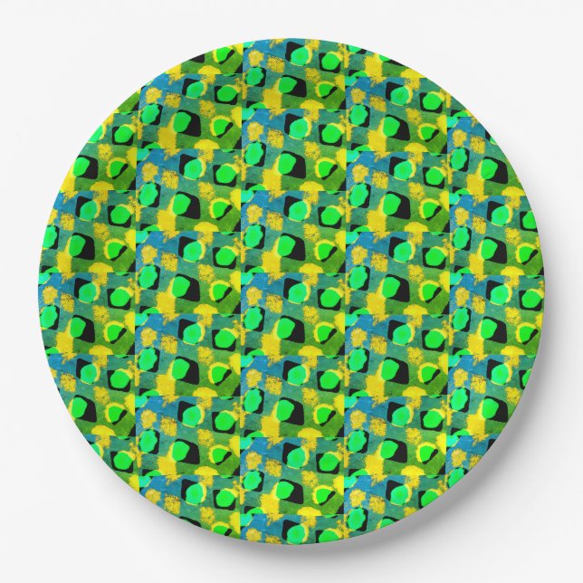 Wild Wave! Paper Plates (Front)