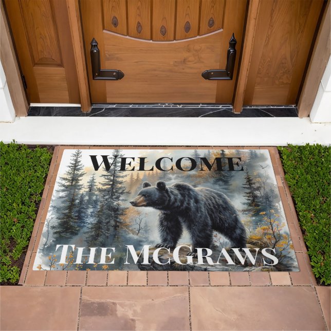 Wild Welcome: Personalize Your Doorstep Doormat (Outdoor)