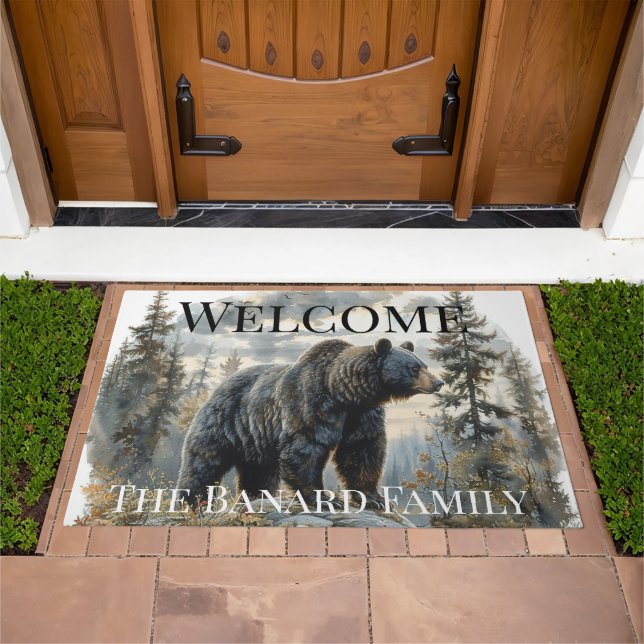 Wild Welcome: Personalize Your Doorstep Doormat (Outdoor)