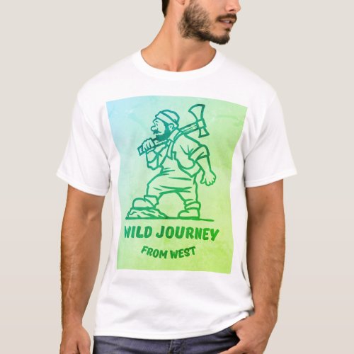Wild West Adventure Journey to the Unknown T_Shirt