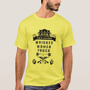 Wild West Americana Poker T-Shirt