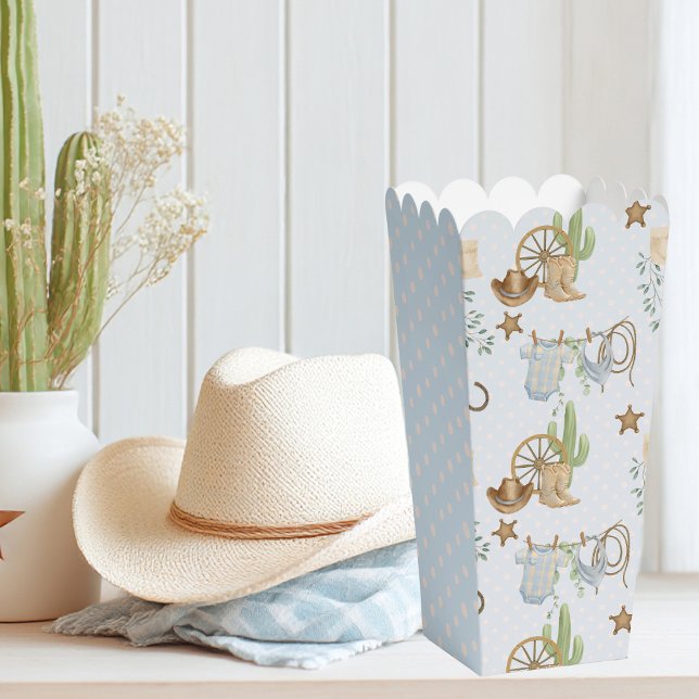Wild West Baby Cowboy Favor Boxes (Creator Uploaded)