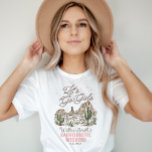 Wild West Bachelorette Let's Go Girls Tshirts<br><div class="desc">Show off these matching shirts at your bachelorette party. Let's go girls! And get ready to saddle up for a cowgirl bachelorette party that captures the spirit of the Wild West! This stylish design features a playful rope font that weaves its way through hand-illustrated scenes of rodeos and desert landscapes....</div>
