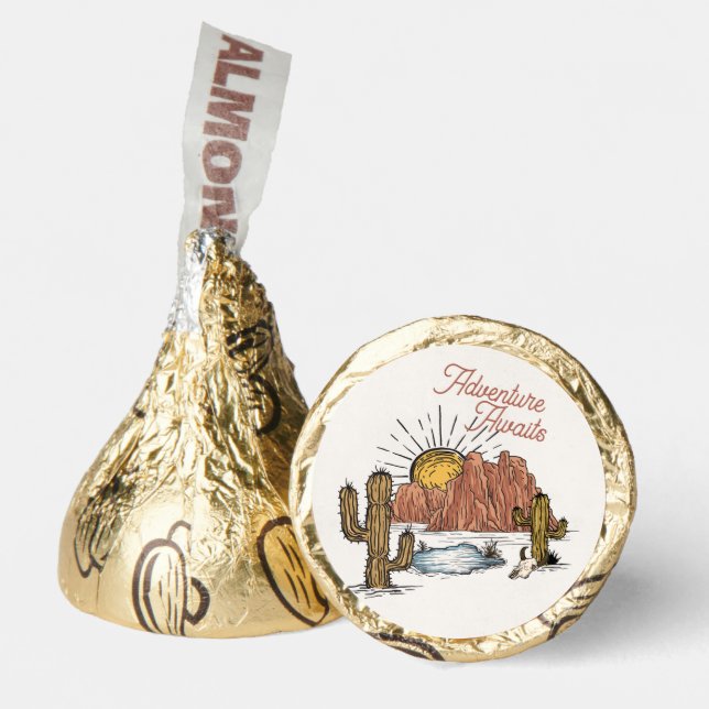 Wild West Birthday Party Chocolate Favors (Front)