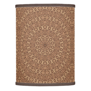 Wild West Brown Rope Kaleidoscope Lamp Shade