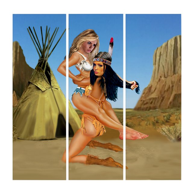 WILD WEST CHALLENGE TRIPTYCH (Front)