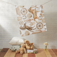 Cowboy discount baby blanket